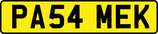 PA54MEK