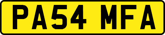 PA54MFA