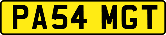 PA54MGT
