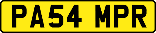 PA54MPR