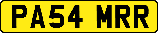 PA54MRR