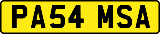 PA54MSA
