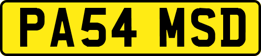 PA54MSD
