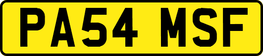 PA54MSF