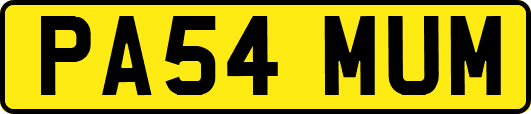 PA54MUM