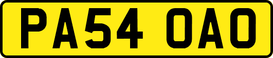 PA54OAO