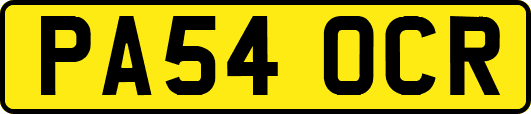PA54OCR