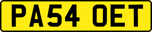 PA54OET