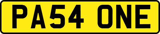PA54ONE