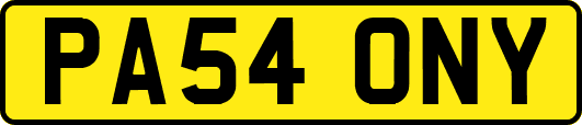 PA54ONY