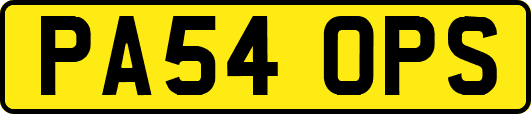 PA54OPS