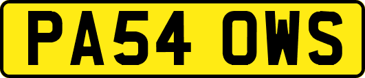 PA54OWS