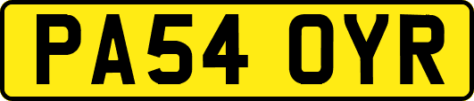 PA54OYR