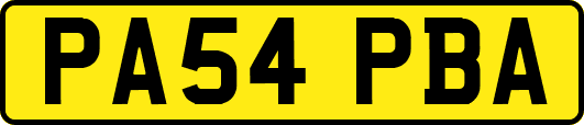 PA54PBA