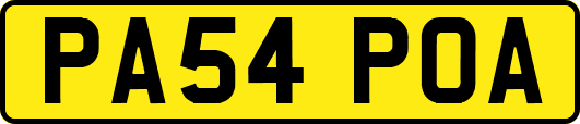 PA54POA