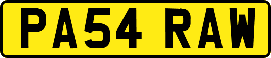 PA54RAW
