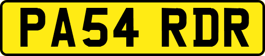 PA54RDR