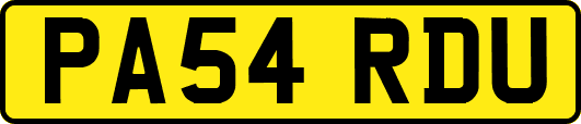 PA54RDU