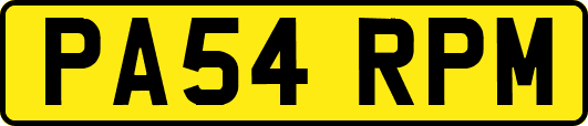 PA54RPM