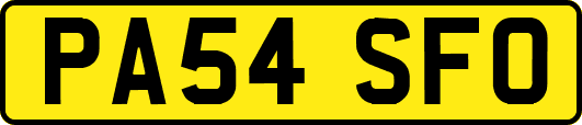 PA54SFO