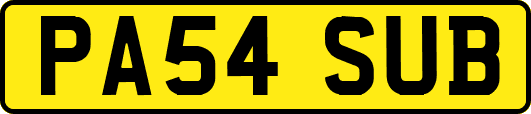 PA54SUB