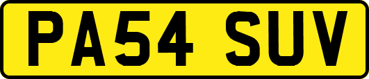 PA54SUV