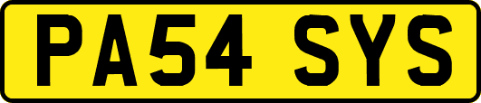 PA54SYS