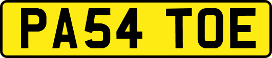 PA54TOE