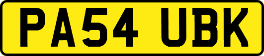 PA54UBK