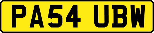 PA54UBW