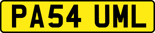 PA54UML