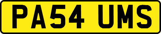 PA54UMS