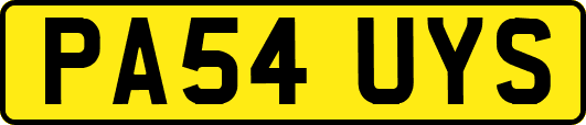 PA54UYS