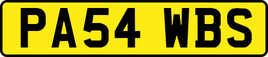 PA54WBS