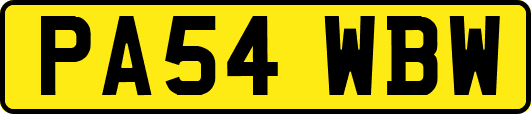 PA54WBW