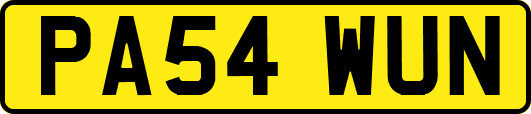PA54WUN