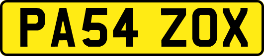 PA54ZOX