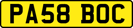 PA58BOC