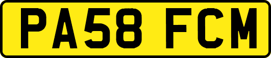 PA58FCM