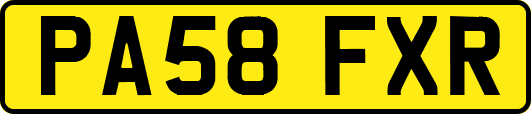 PA58FXR