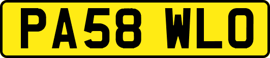 PA58WLO