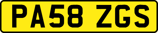 PA58ZGS