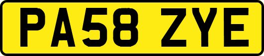 PA58ZYE