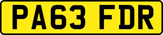 PA63FDR