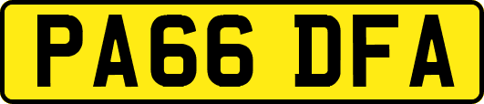 PA66DFA