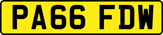 PA66FDW