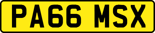 PA66MSX
