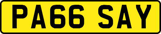 PA66SAY