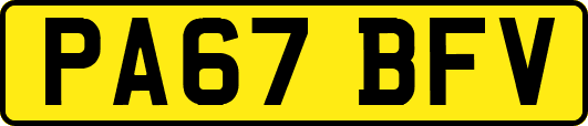 PA67BFV