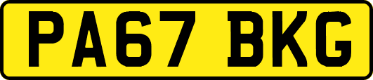 PA67BKG